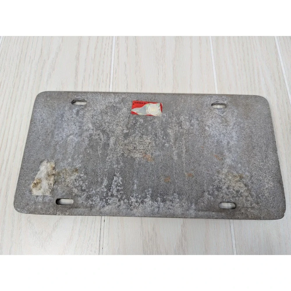 NC State University alumni Pewter Metal license plate